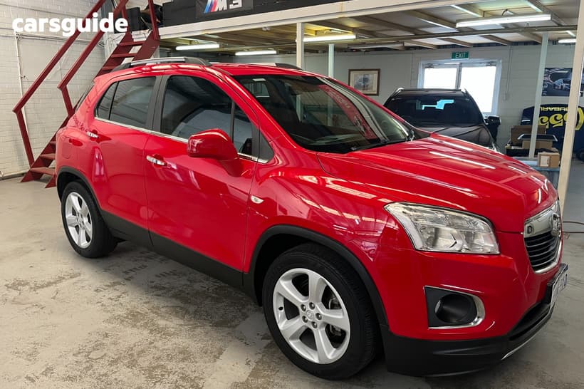 Red 2015 Holden Trax Wagon Ltz