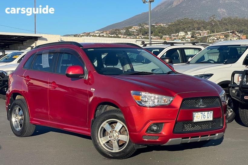Red 2010 Mitsubishi ASX Wagon (2Wd)