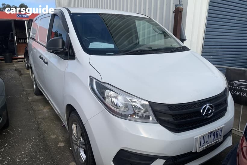 White 2021 LDV G10 Van Lift Door