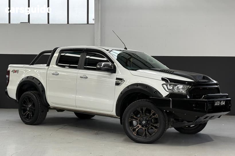 White 2016 Ford Ranger Dual Cab Utility Xlt 3.2 (4X4)