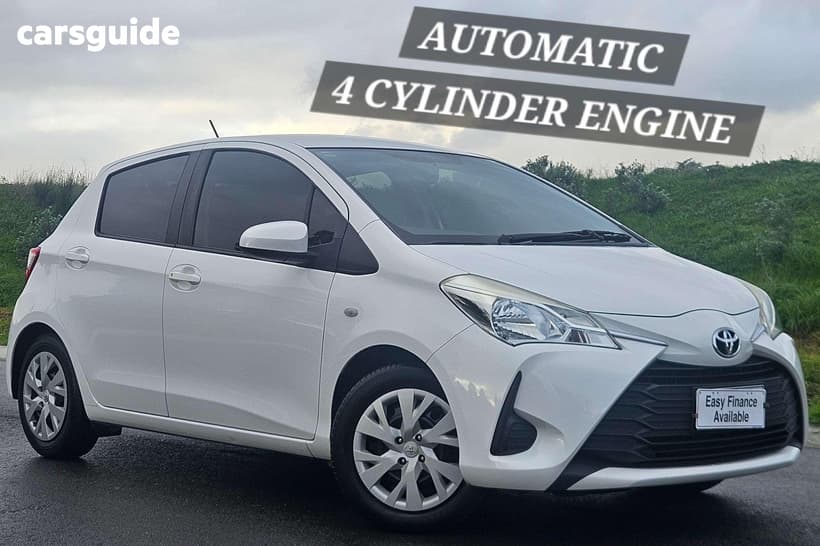 White 2018 Toyota Yaris Hatchback Ascent