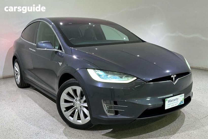 Grey 2019 Tesla Model X Wagon Standard Range