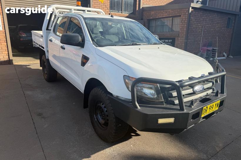 White 2013 Ford Ranger Ute Tray XL