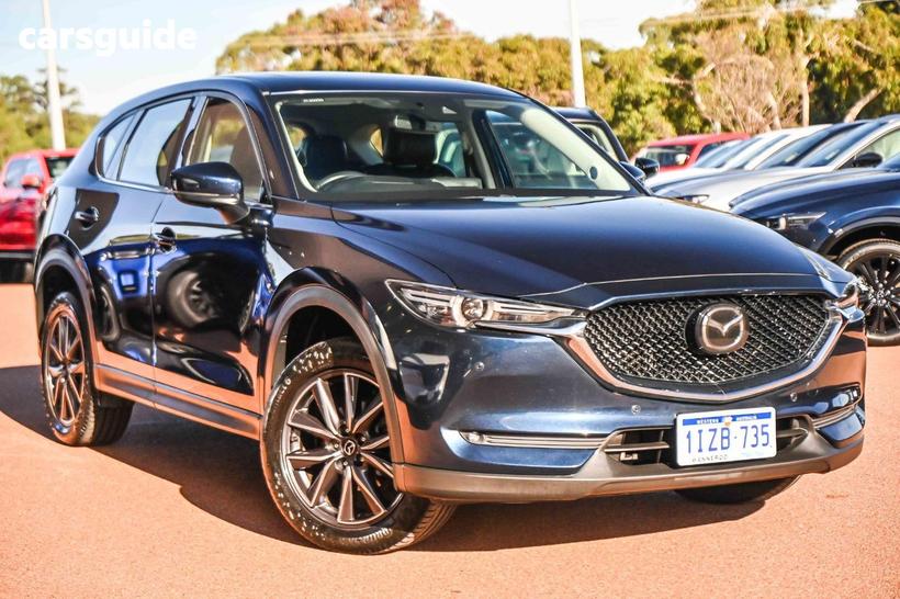 Blue 2017 Mazda CX-5 Wagon Akera (4X4)