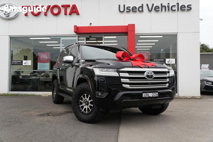 Black 2022 Toyota Landcruiser SUV