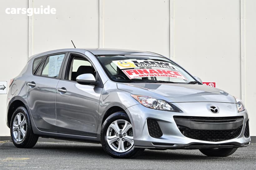 Silver 2013 Mazda 3 Hatchback Neo
