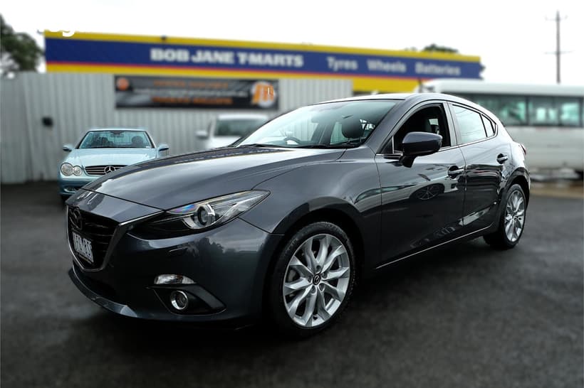 Grey 2015 Mazda 3 Hatchback Sp25 Gt
