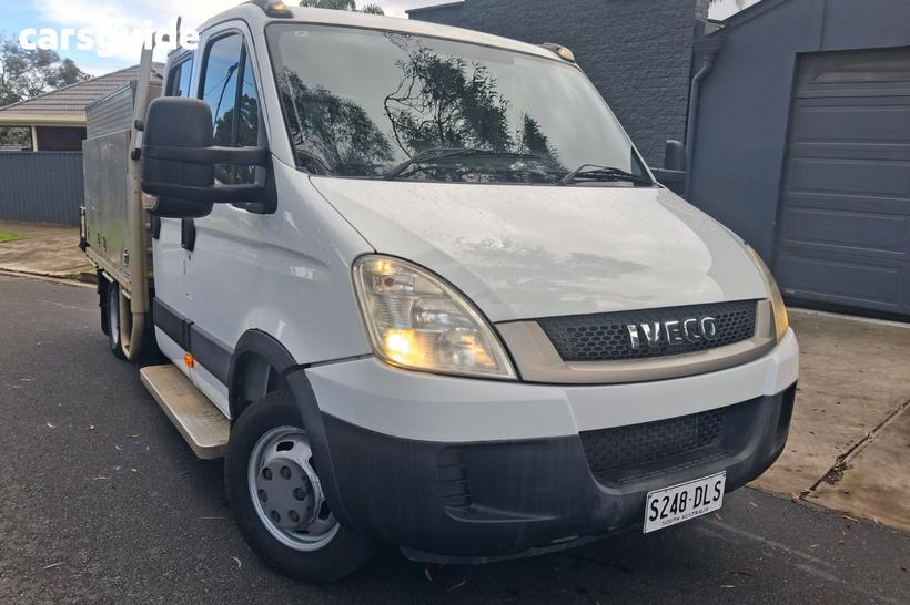 White 2014 Iveco Daily Ute Tray