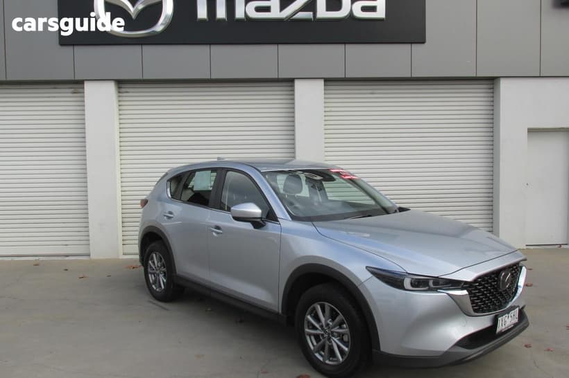 Silver 2022 Mazda CX-5 Wagon Maxx Sport (Fwd)