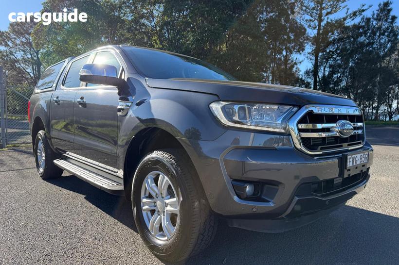 Grey 2020 Ford Ranger Double Cab Pick Up Xlt 3.2 (4X4)
