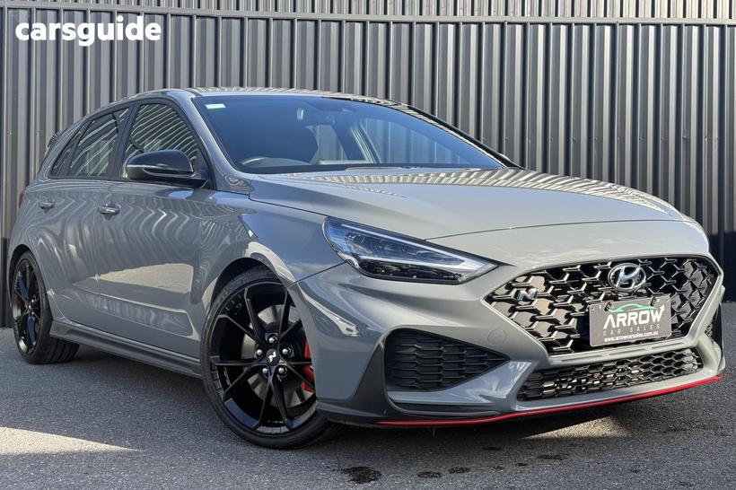 Grey 2023 Hyundai I30 Hatchback N