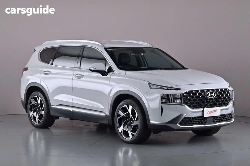 White 2021 Hyundai Santa FE Wagon Elite Mpi (2Wd)