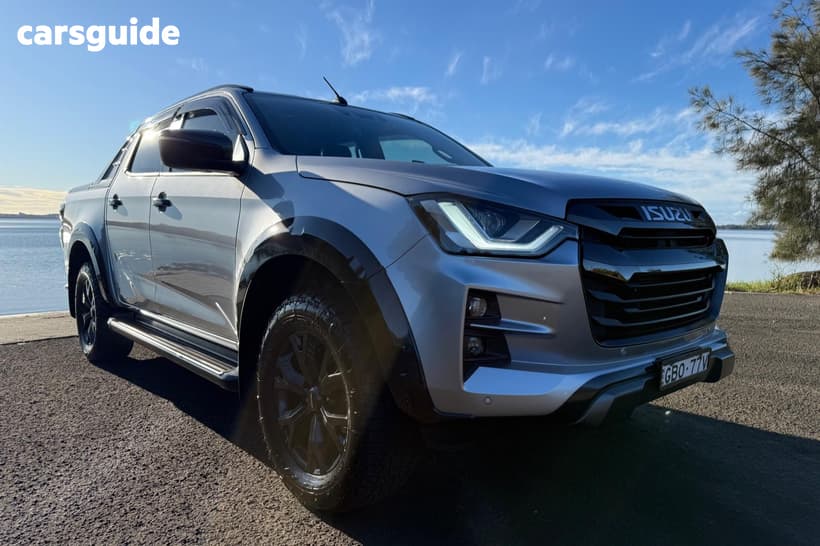 Silver 2023 Isuzu D-MAX Crew Cab Utility X-Terrain (4X4)