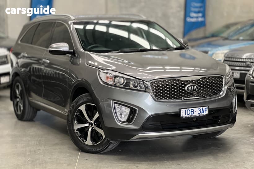Grey 2016 Kia Sorento Wagon Sli (4X4)