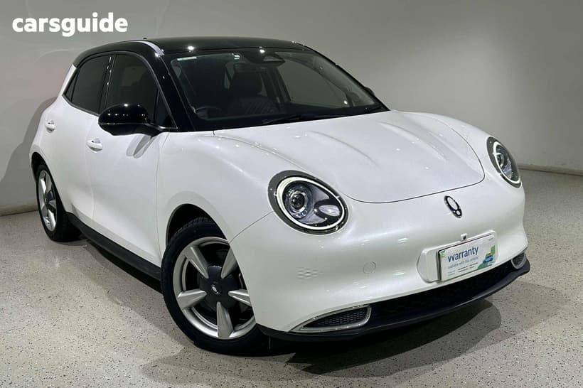 White 2023 GWM ORA Hatchback Extended Range