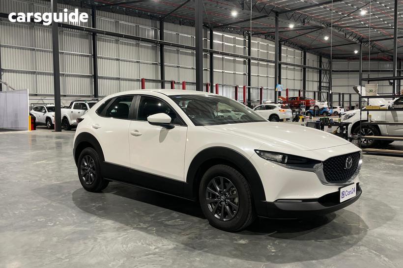 White 2024 Mazda CX-30 SUV