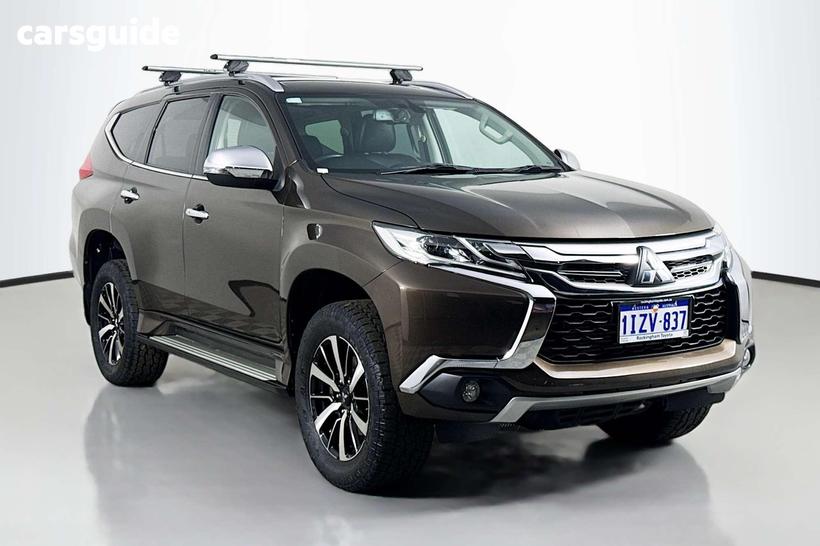 Brown 2017 Mitsubishi Pajero Sport Wagon Gls (4X4) 7 Seat