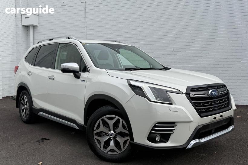 White 2022 Subaru Forester Wagon Hybrid L (Awd)