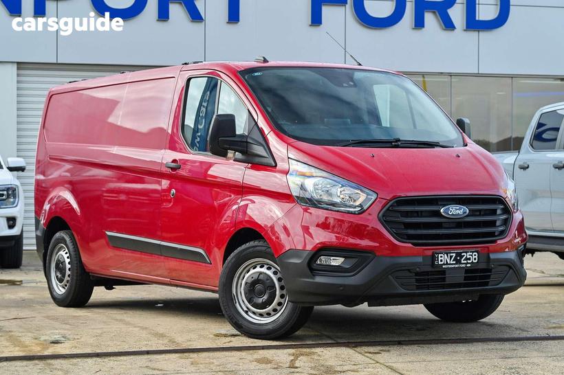 Red 2020 Ford Transit Custom Van 340L Dciv (Lwb)
