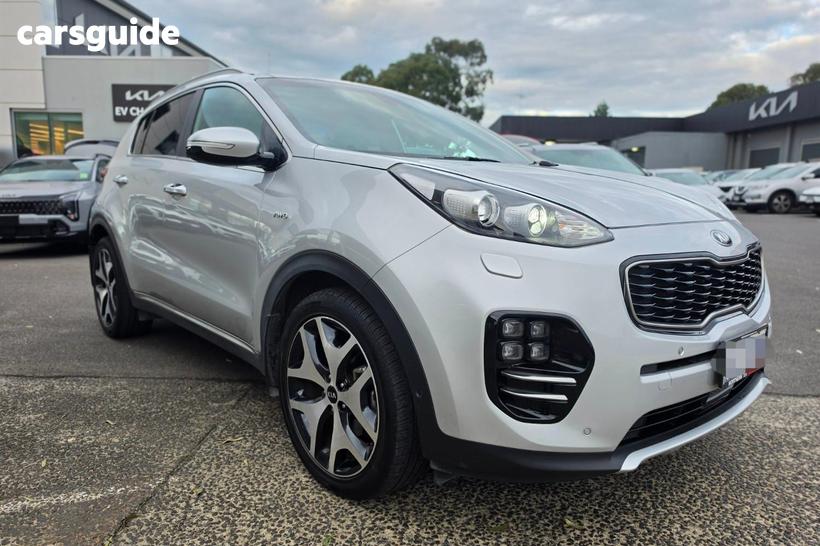 Silver 2016 Kia Sportage Wagon Platinum (Awd)
