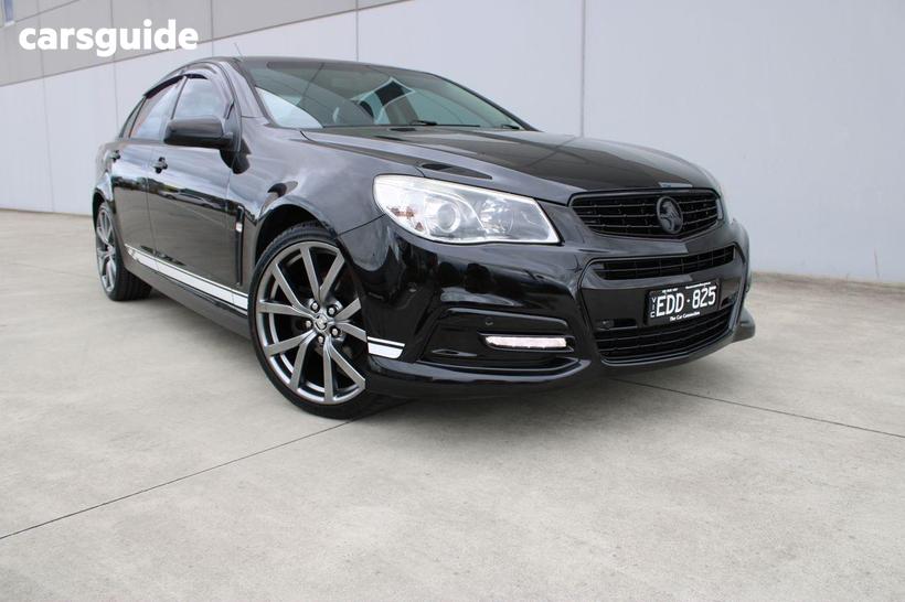 Black 2015 Holden Commodore Sedan Sv6 Lightning