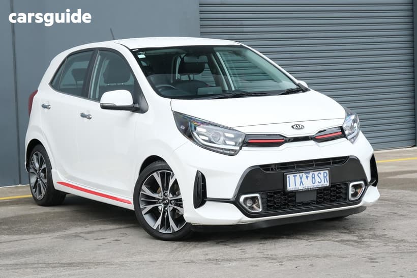 White 2021 Kia Picanto Hatchback Gt-Line (Pe)