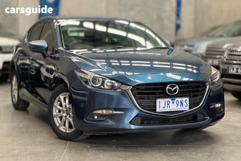 Blue 2016 Mazda 3 Hatchback Touring