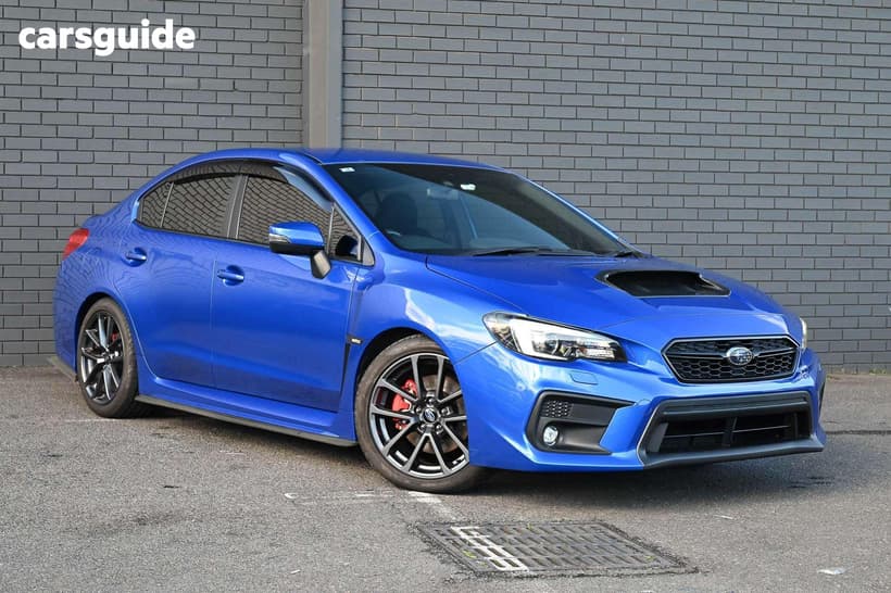 Blue 2018 Subaru WRX Sedan (Awd)