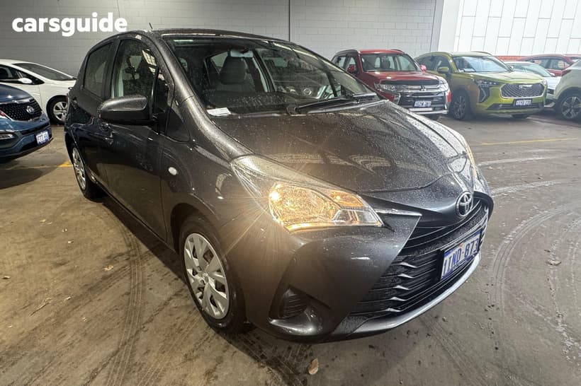 Grey 2018 Toyota Yaris Hatchback Sx