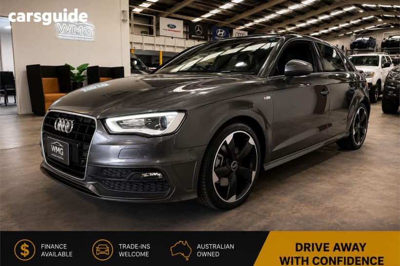 Grey 2015 Audi A3 Hatchback Sportback 1.8 Tfsi Ambition