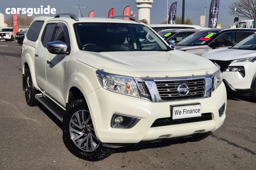 White 2017 Nissan Navara Dual Cab Utility St-X (4X2)