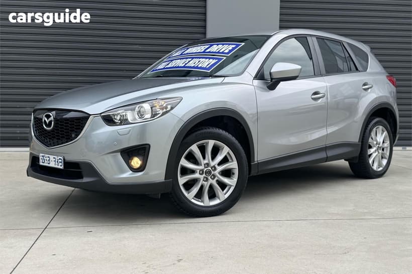 Silver 2013 Mazda CX-5 Wagon Grand Tourer (4X4)