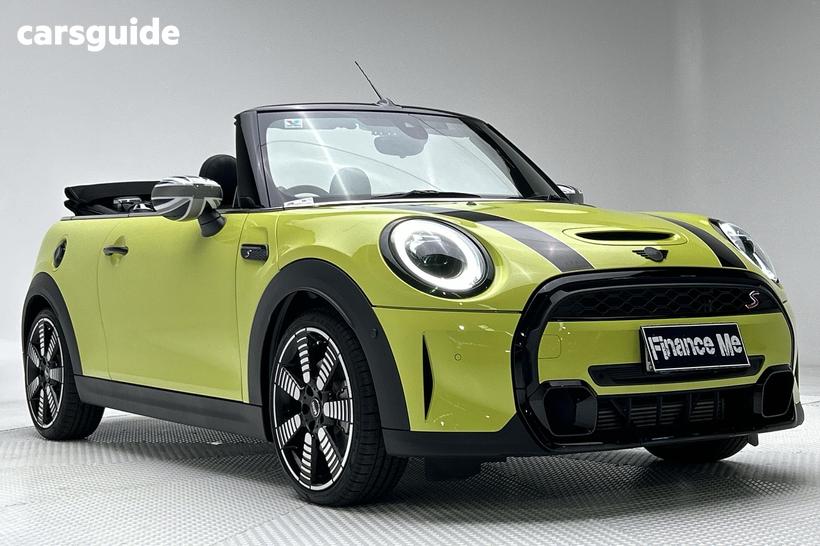 Yellow 2022 Mini Convertible Convertible Cooper S Mini Yours