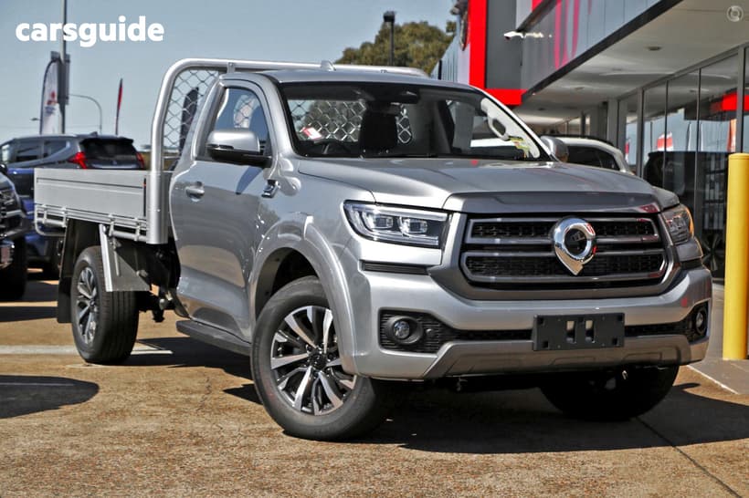 Silver 2026 GWM Cannon Cab Chassis Premium (4X2)