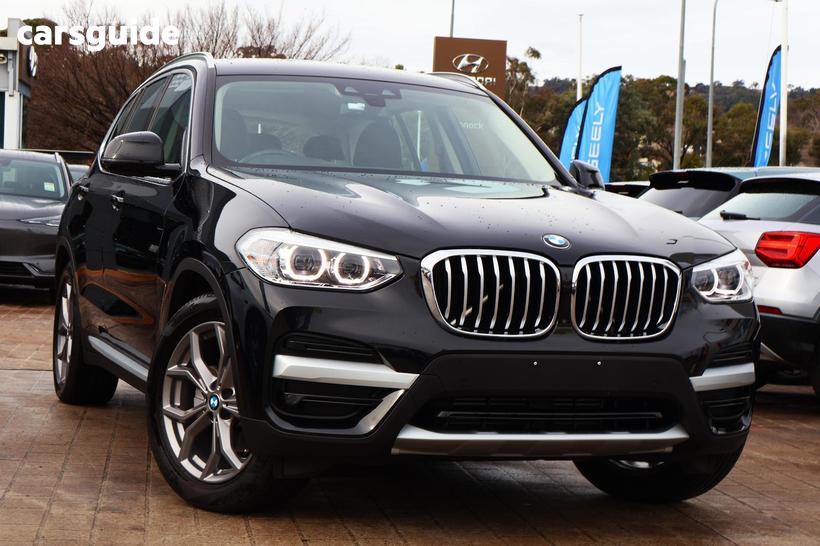 Black 2021 BMW X3 Wagon Sdrive20I