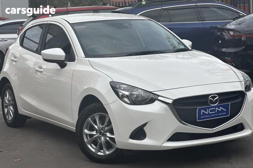 White 2018 Mazda 2 Hatchback Maxx (5Yr)