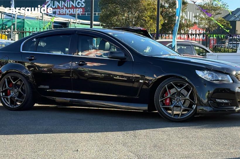 Black 2015 Holden Commodore Sedan Ss-V Redline