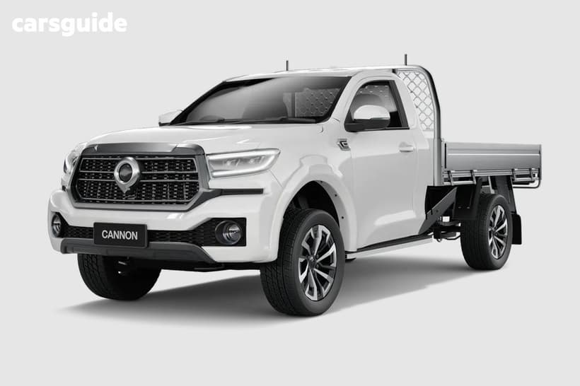 White 2026 GWM Cannon Cab Chassis Premium (4X2)