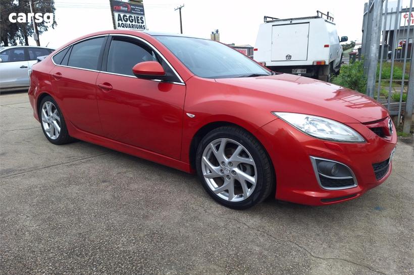 Red 2010 Mazda 6 Hatchback Luxury Sports