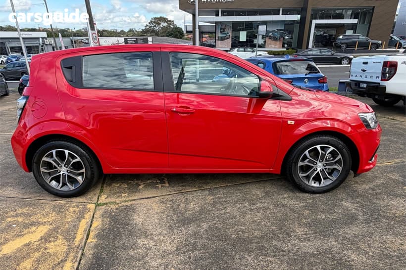 Red 2017 Holden Barina Hatchback Cd