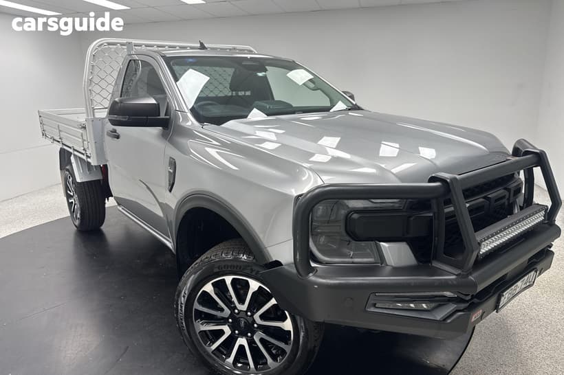 Silver 2023 Ford Ranger Cab Chassis Xl 2.0 (4X4)