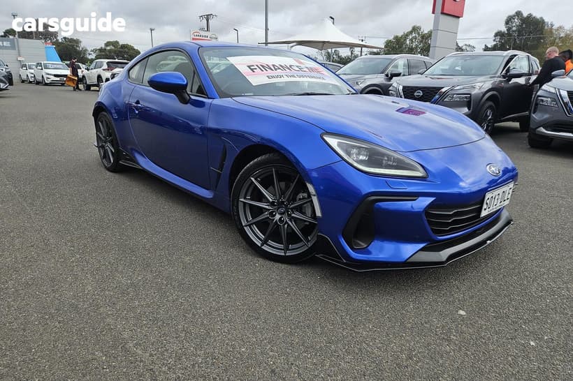 Blue 2022 Subaru BRZ Coupe S