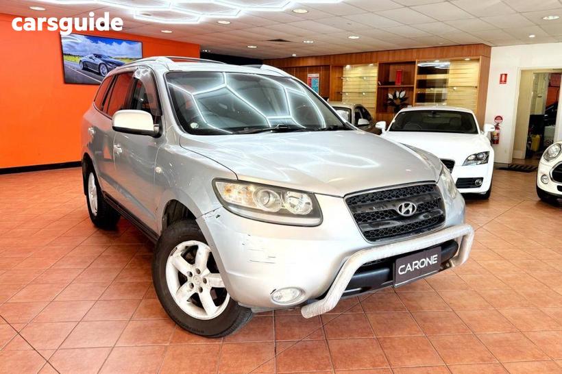 Silver 2006 Hyundai Santa FE Wagon Slx (4X4)
