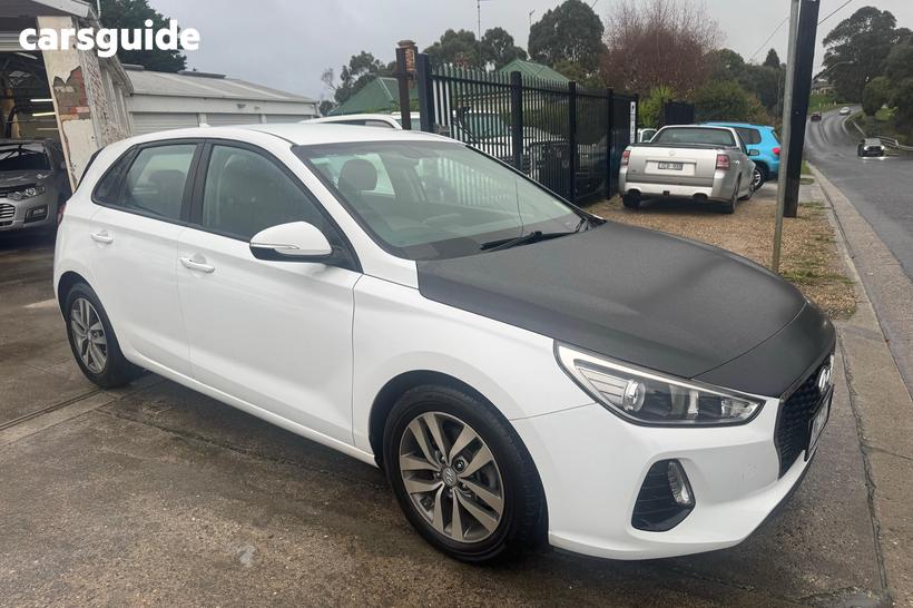White 2018 Hyundai I30 Hatchback Active