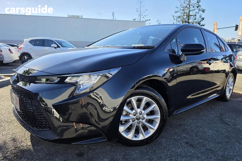 Black 2020 Toyota Corolla Sedan Sx