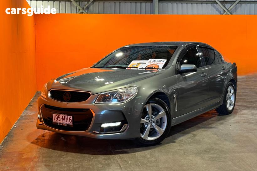 Grey 2016 Holden Commodore Sedan Sv6 Reserve Edition