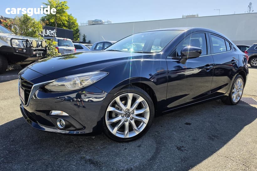 Blue 2015 Mazda 3 Sedan Sp25 Gt