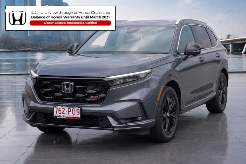 Grey 2025 Honda CR-V Wagon E:Hev Rs (2Wd) 5 Seats