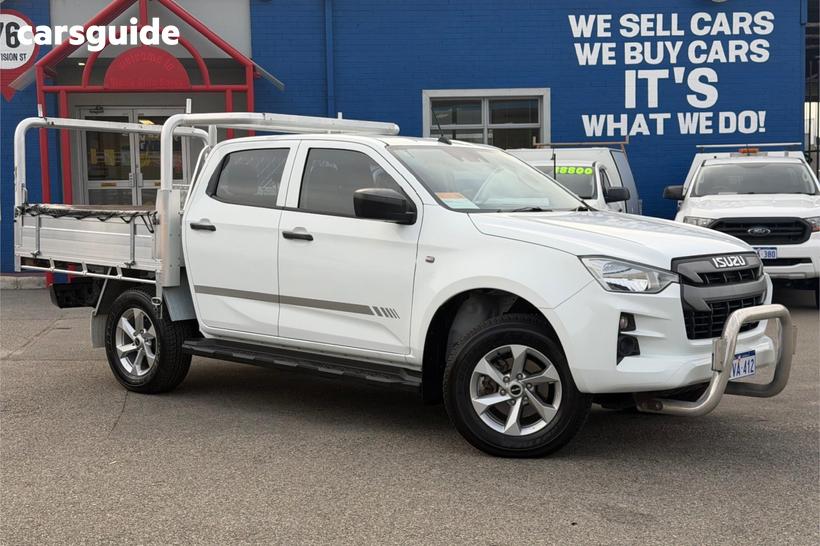 White 2021 Isuzu D-MAX Crew Cab Chassis Sx (4X2) High-Ride