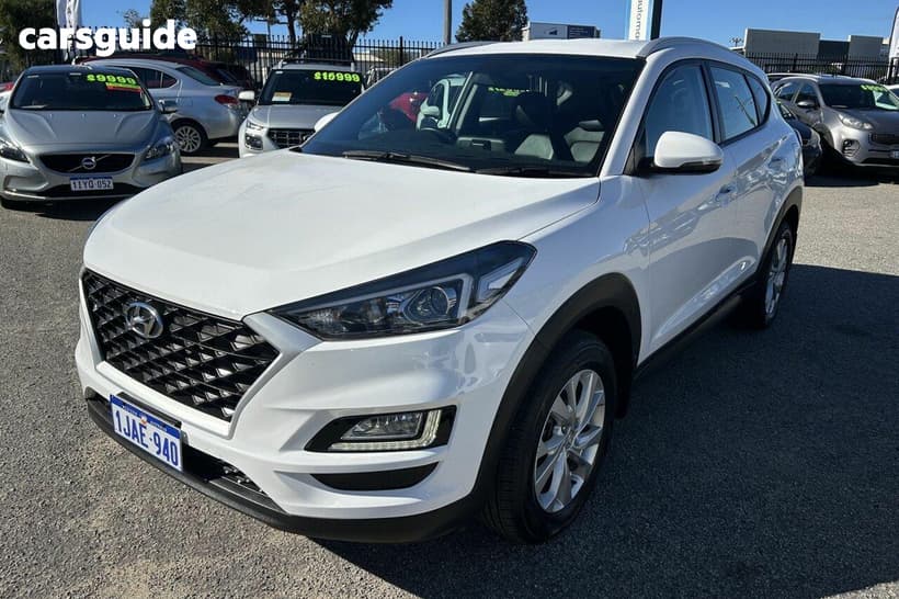White 2018 Hyundai Tucson Wagon Active X (Fwd)